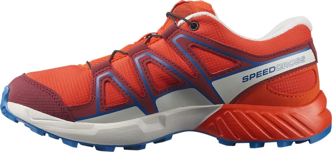 image:imageSalomon Kids Speedcross J Unisex Trail Running ShoeCherry TomatoBiking RedSkydiver