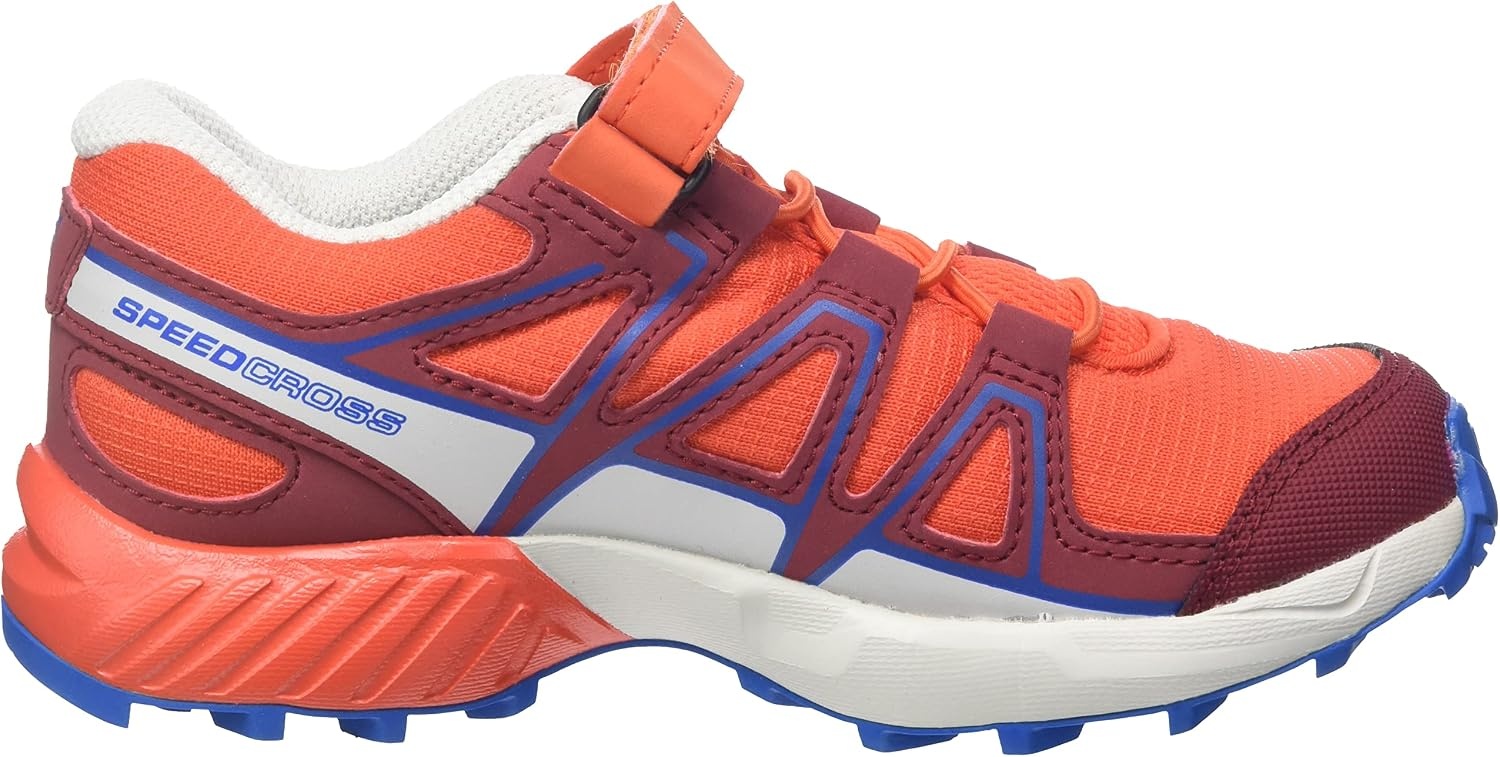 image:imageSalomon Kids Speedcross J Unisex Trail Running ShoeCherry TomatoBiking RedSkydiver