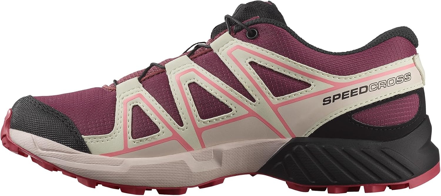 image:imageSalomon Kids Speedcross J Unisex Trail Running ShoeNocturneHushed VioletRouge Red