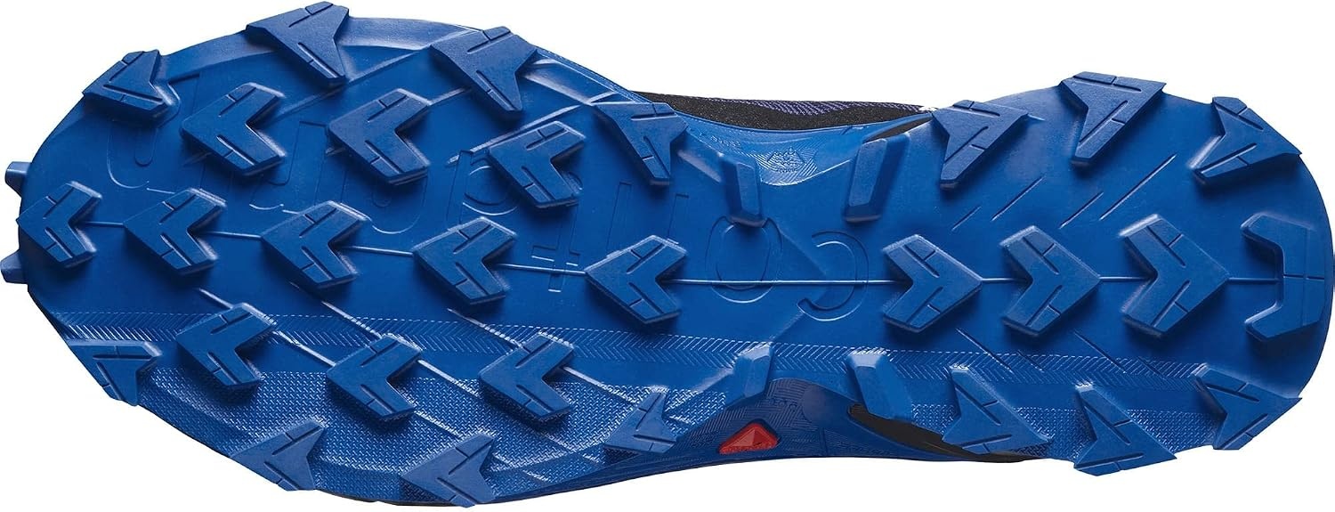 image:imageSalomon Mens Alphacross 5 GoreTEX Trail Running ShoesBlue PrintLapis BlueWhite