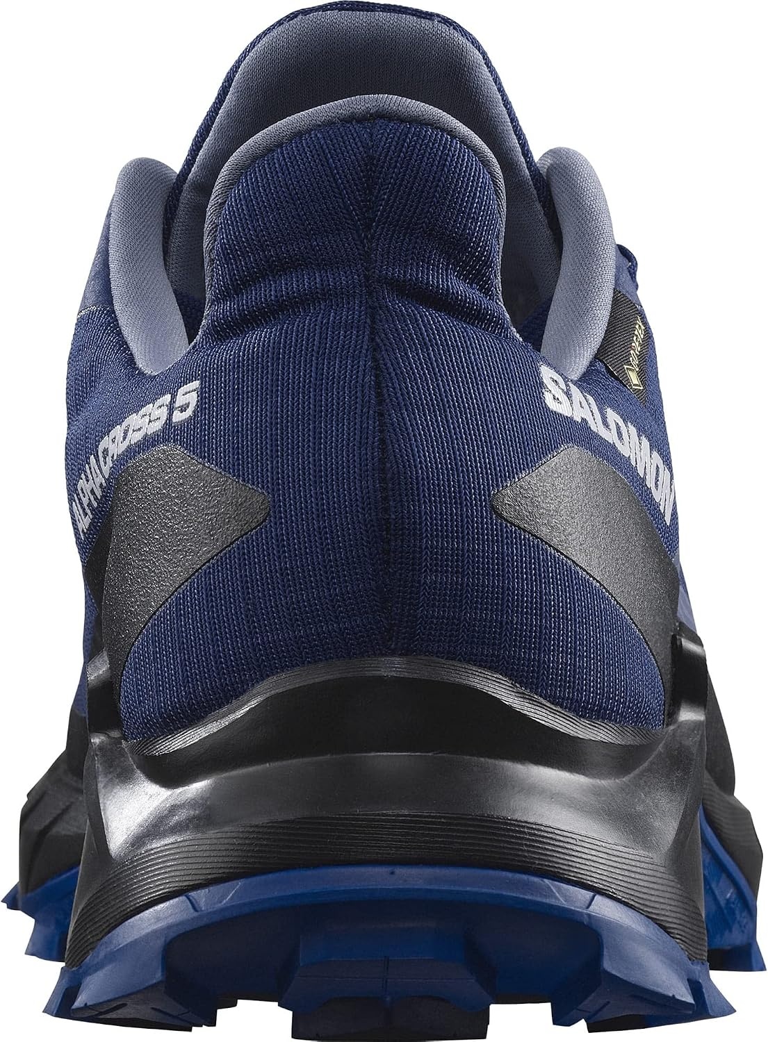 image:imageSalomon Mens Alphacross 5 GoreTEX Trail Running ShoesBlue PrintLapis BlueWhite