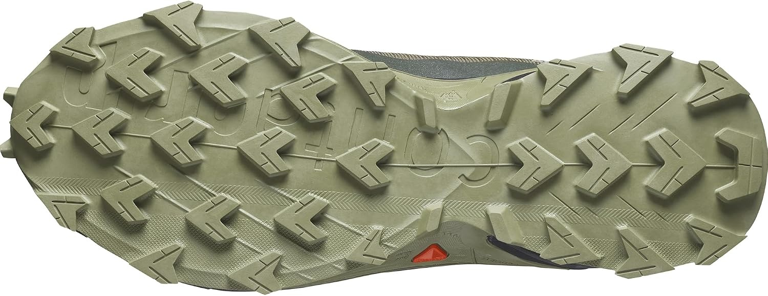 image:imageSalomon Mens Alphacross 5 GoreTEX Trail Running ShoesOlive NightBlackDeep Lichen Green