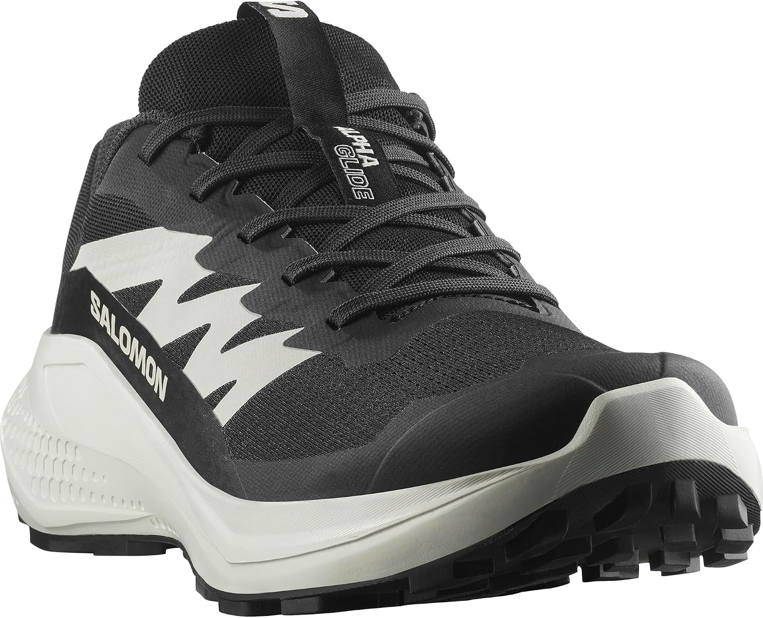 image:imageSalomon Mens Alphaglide Trail Running Shoe Lightweight Cushioning and AllTerrain Grip for Trail Running amp HikingBlackPhantomIcicle