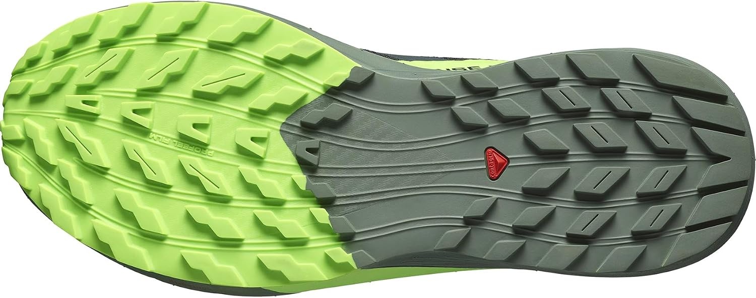image:imageSalomon Mens Sense Ride 5 Trail Running ShoesBlackLaurel WreathGreen Gecko