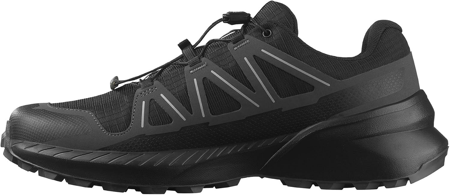 image:imageSalomon Mens Speedcross Peak GoreTex Trail Running Shoe Waterproof AllTerrain Performance for Hiking amp Long Trail SessionsBlackBlackAsphalt
