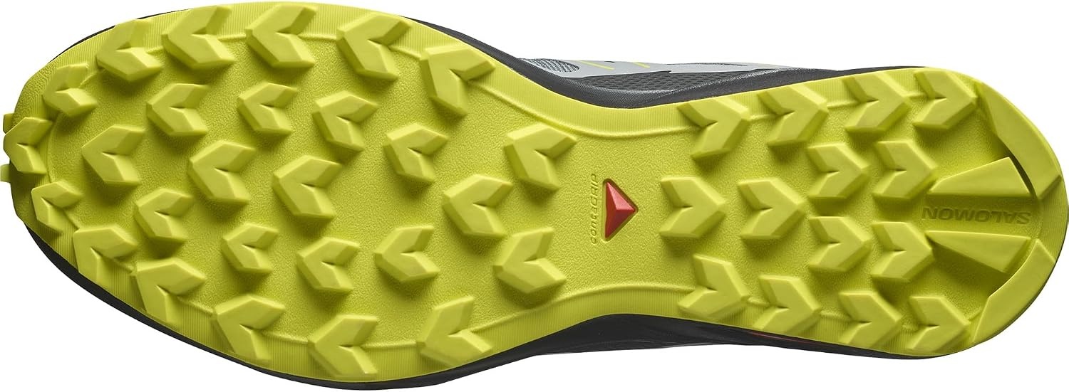image:imageSalomon Mens Speedcross Peak Trail Running ShoesQuiet ShadeBlackSulphur Spring