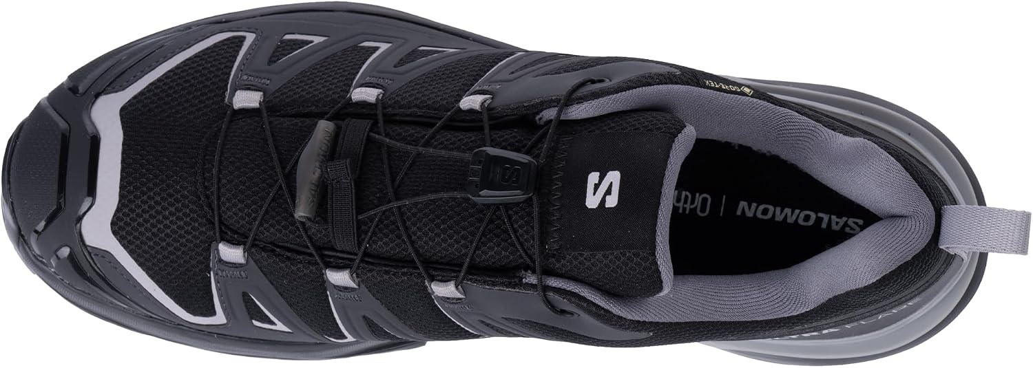 image:imageSalomon Mens X Ultra Flare GoreTex Hiking Shoe Lightweight Waterproof Comfort for Mixed Terrain amp Day HikesBlackAsphaltAlloy