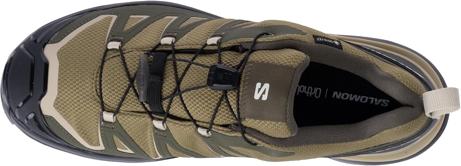 image:imageSalomon Mens X Ultra Flare GoreTex Hiking Shoe Lightweight Waterproof Comfort for Mixed Terrain amp Day HikesMartini OliveOlive NightEucalyptus
