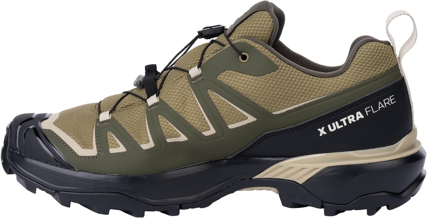 image:imageSalomon Mens X Ultra Flare GoreTex Hiking Shoe Lightweight Waterproof Comfort for Mixed Terrain amp Day HikesMartini OliveOlive NightEucalyptus