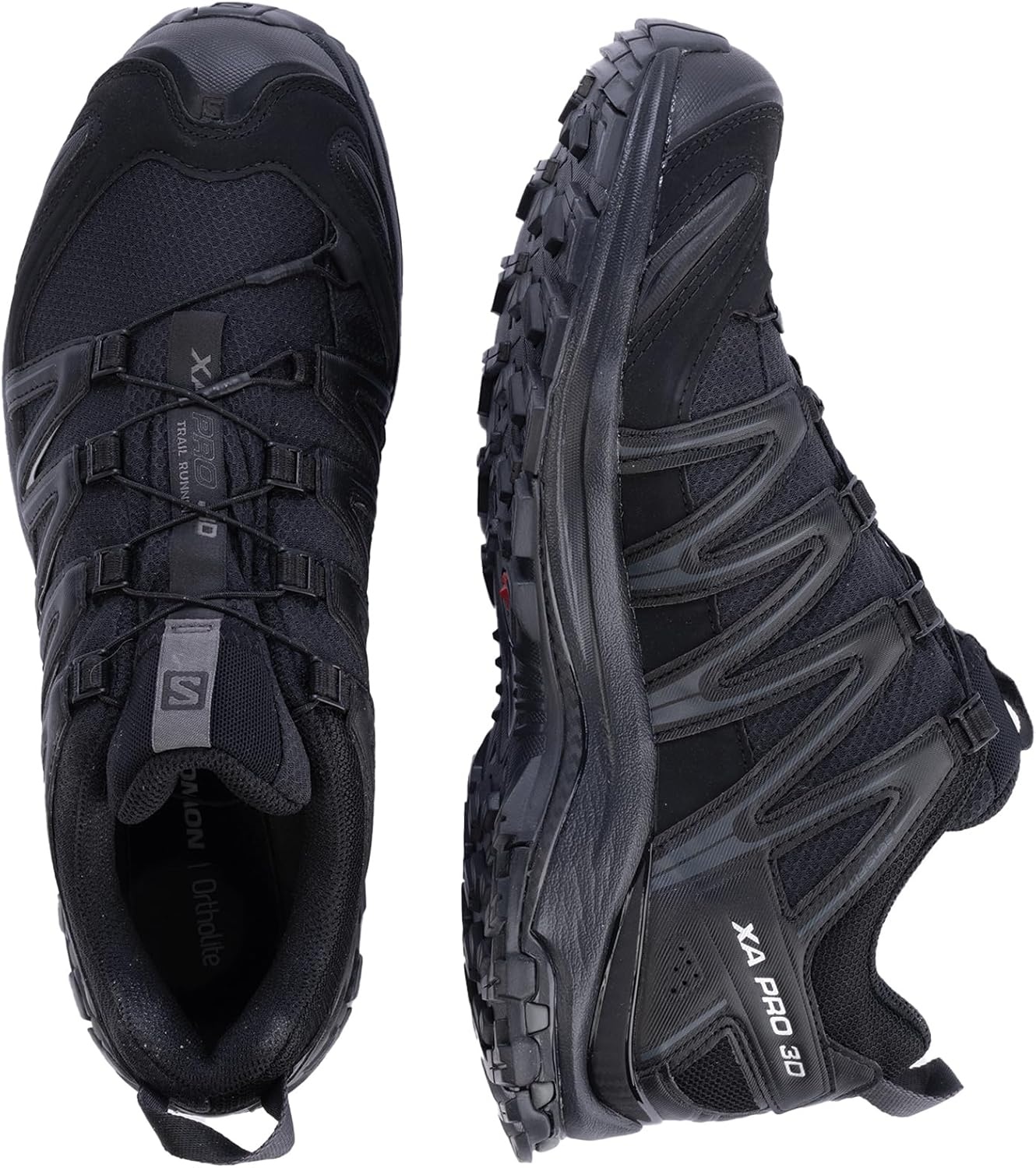 image:imageSalomon Mens XA PRO 3D GoreTex Waterproof Trail Running ShoesBlackBlackMagnet
