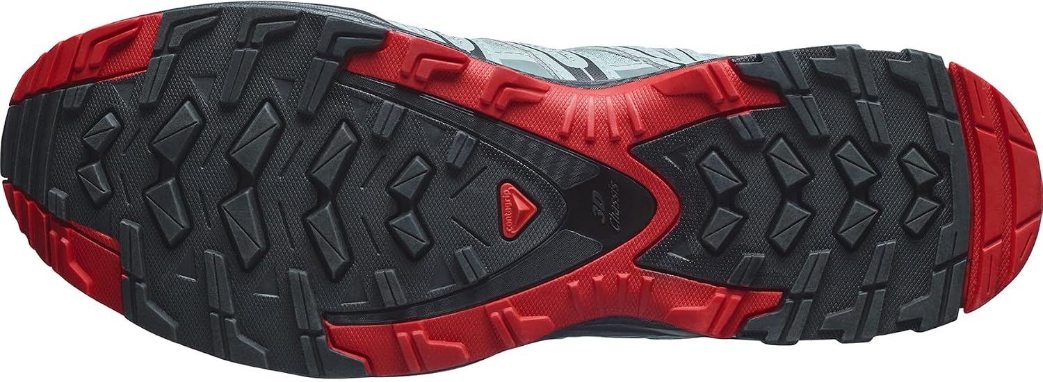 image:imageSalomon Mens XA PRO 3D GoreTex Waterproof Trail Running ShoesLeadBlackBarbados Cherry