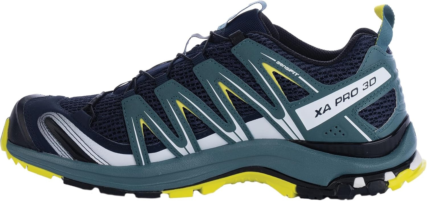 image:imageSalomon Mens XA PRO 3D Trail Running ShoesNavy BlazerHydroEvening Primrose