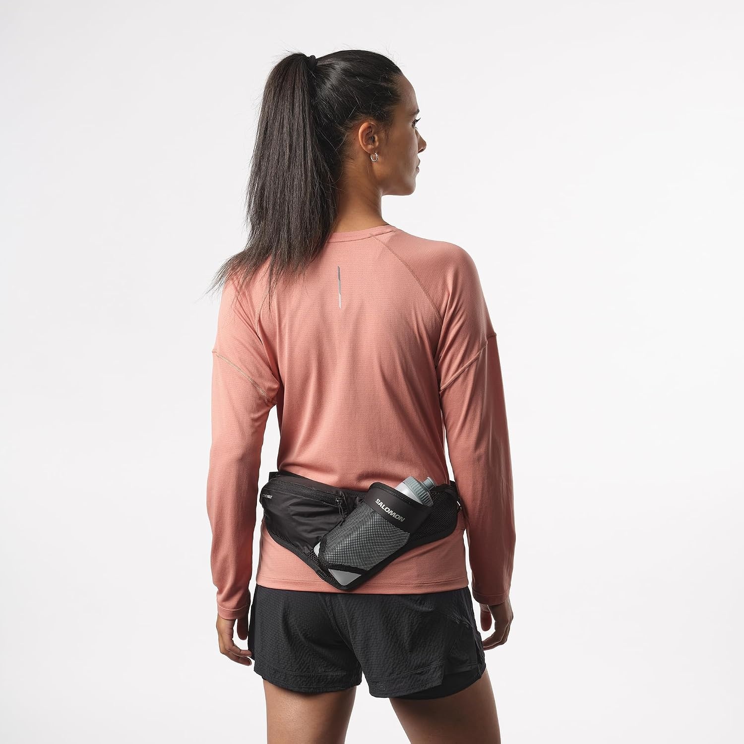 image:imageSalomon Unisex Active Bottle Belt Storage amp Hydration BeltBLACK