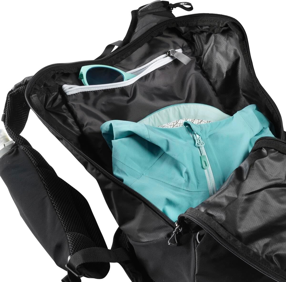 image:imageSalomon Unisex Agile 12 Set Hydration amp Storage Vest with 500ml Flasks IncludedBlack