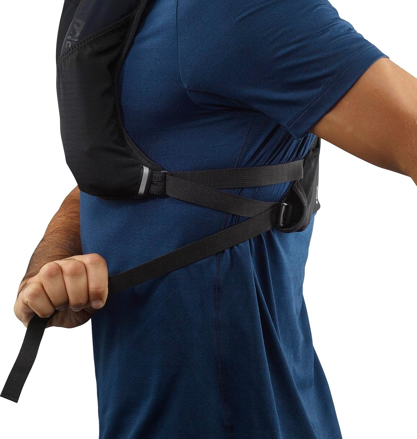 image:imageSalomon Unisex Agile 2 Set Hydration amp Storage Vest with 500ml Flasks IncludedBLACK