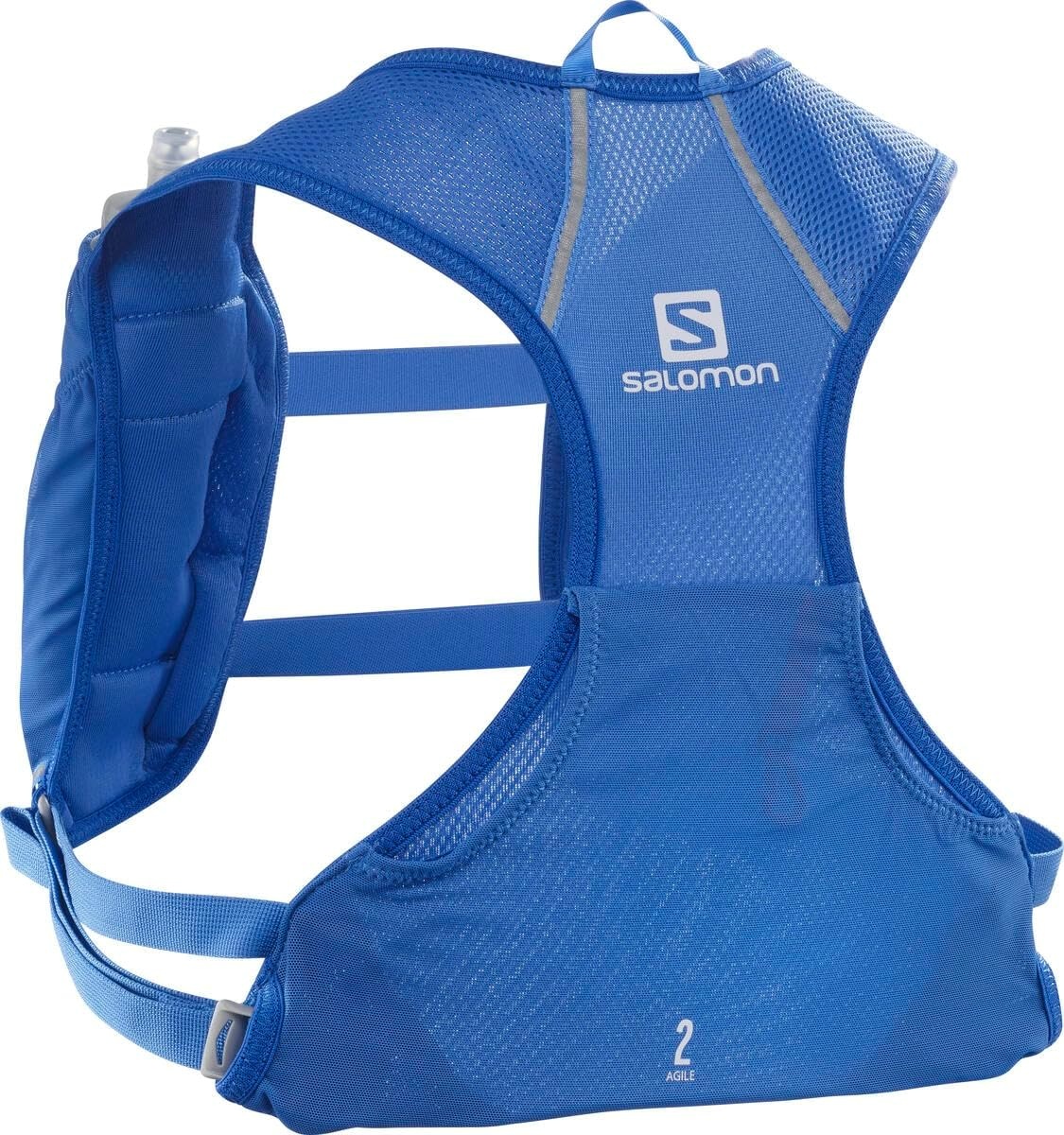 image:imageSalomon Unisex Agile 2 Set Hydration amp Storage Vest with 500ml Flasks IncludedNEBULAS BLUE