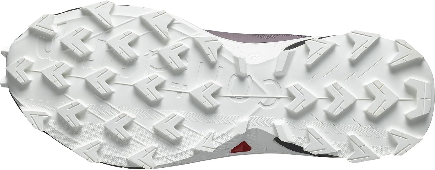 image:imageSalomon Womens Alphacross 5 GoreTex Waterproof Trail Running ShoesMoonscapeBlackWhite
