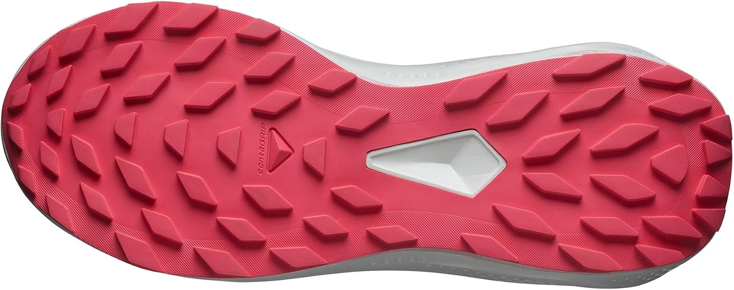image:imageSalomon Womens Alphaglide Trail Running Shoe Lightweight Cushioning and AllTerrain Grip for Trail Running amp HikingEmberglowWhiteRouge Red