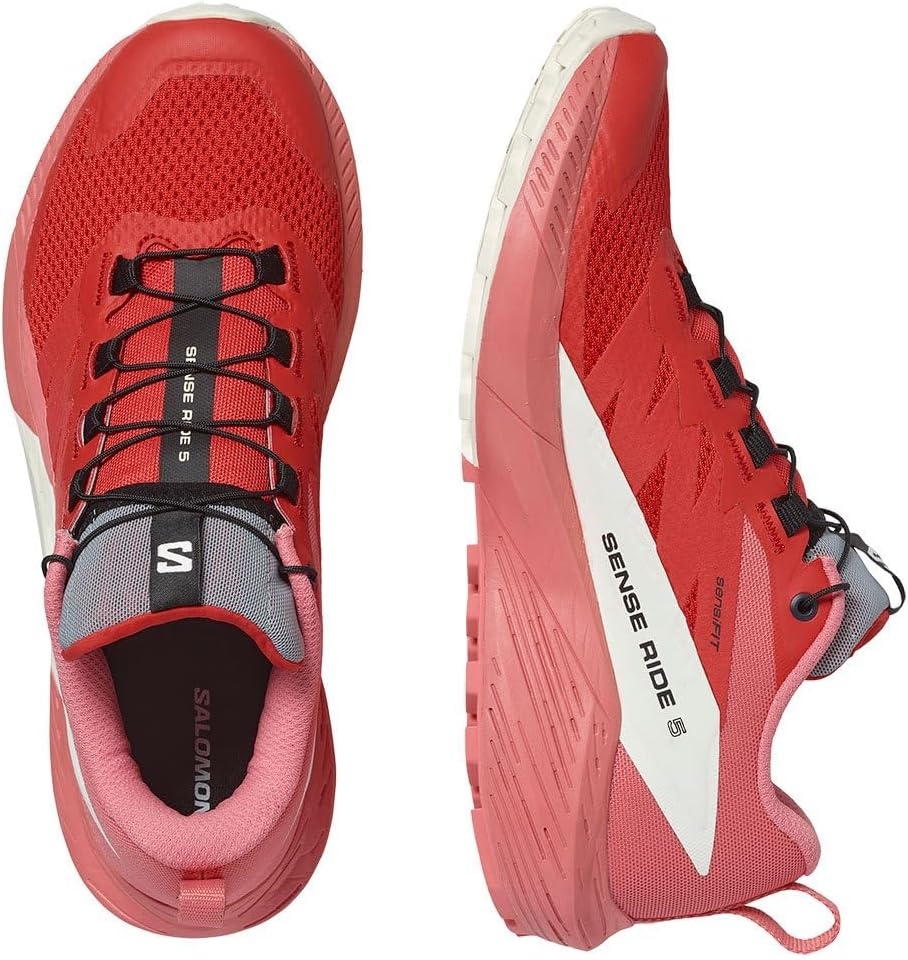 image:imageSalomon Womens Sense Ride 5Tea Rose Fiery Red Vanilla Ice