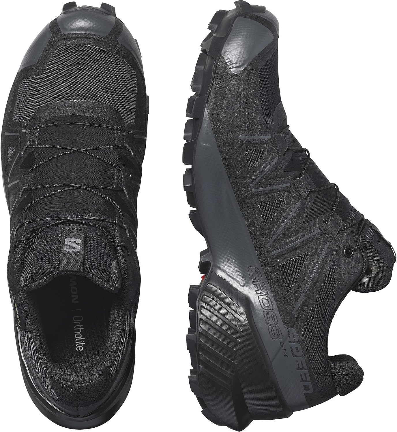 image:imageSalomon Womens Speedcross GTX Waterproof Trail Running ShoesBlackBlackPhantom