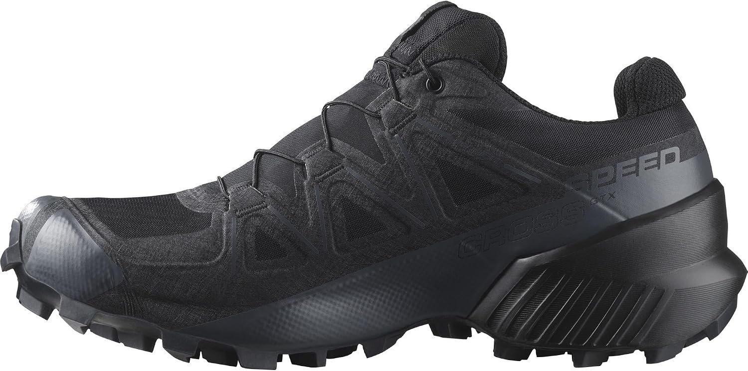 image:imageSalomon Womens Speedcross GTX Waterproof Trail Running ShoesBlackBlackQuiet Shade