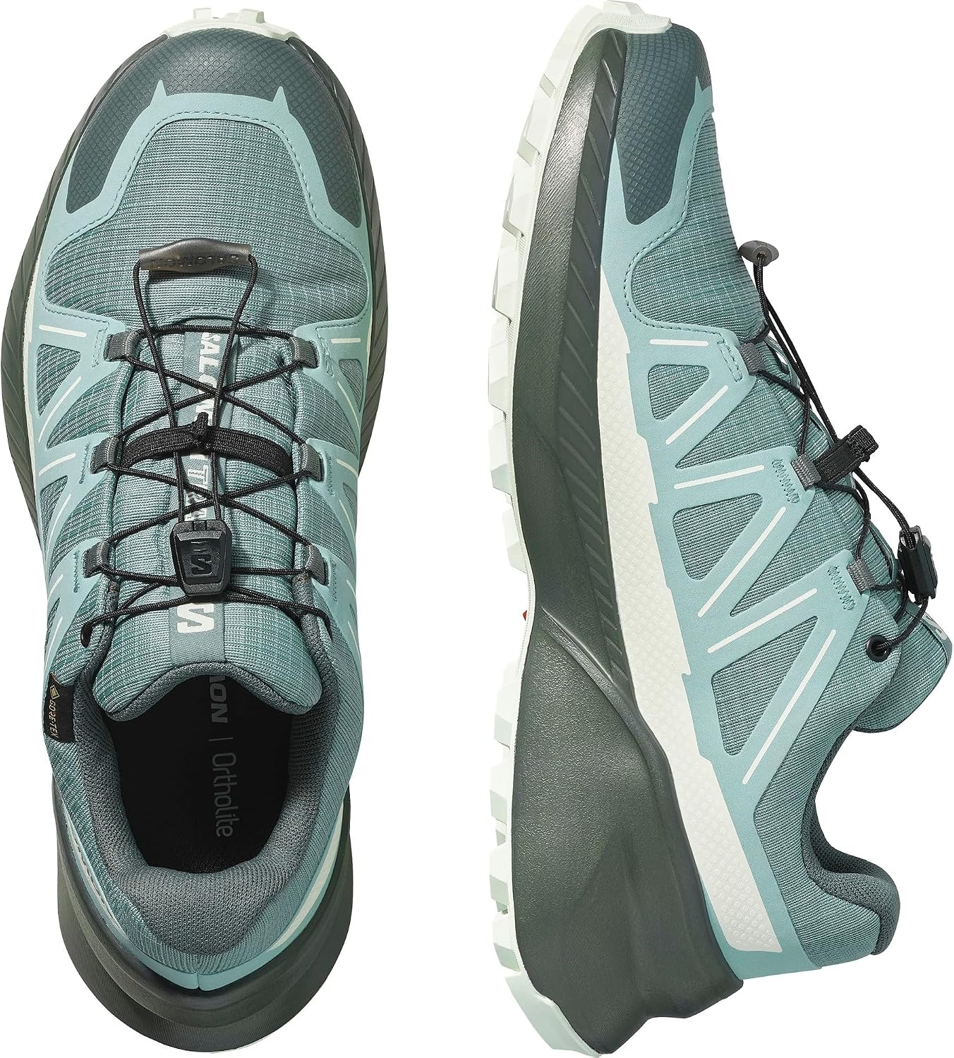 image:imageSalomon Womens Speedcross Peak GoreTex Trail Running Shoe Waterproof AllTerrain Performance for Hiking amp Long Trail SessionsTrooperTourmalineClearly Aqua