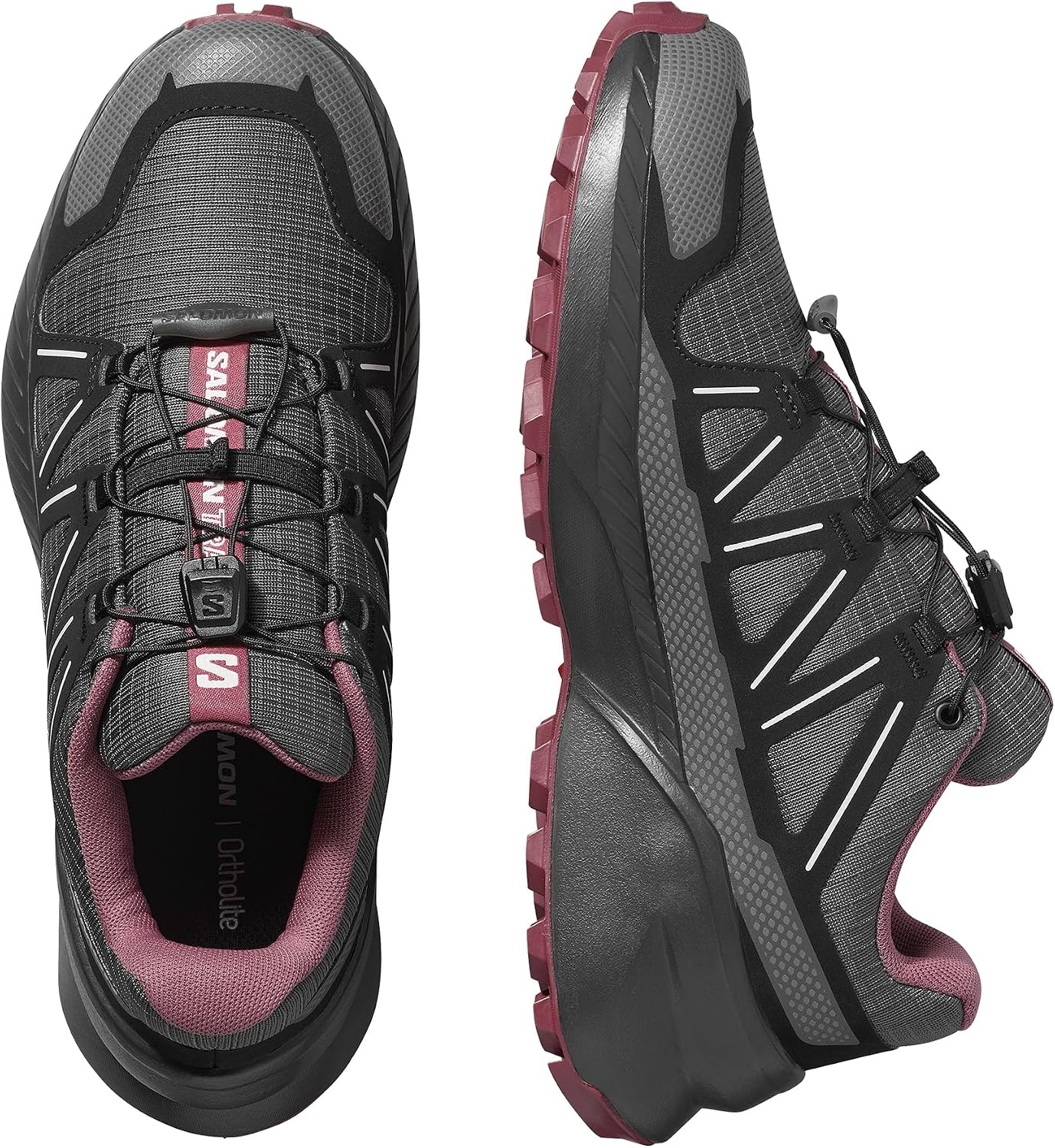 image:imageSalomon Womens Speedcross Peak Trail Running ShoesAsphaltBlackNocturne