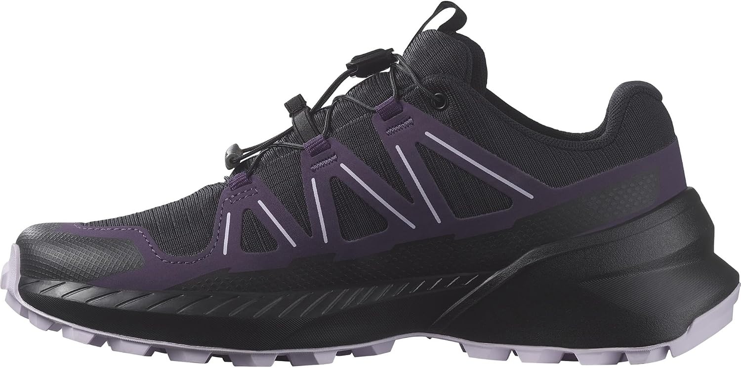 image:imageSalomon Womens Speedcross Peak Trail Running ShoesBlackNightshadeOrchid Petal