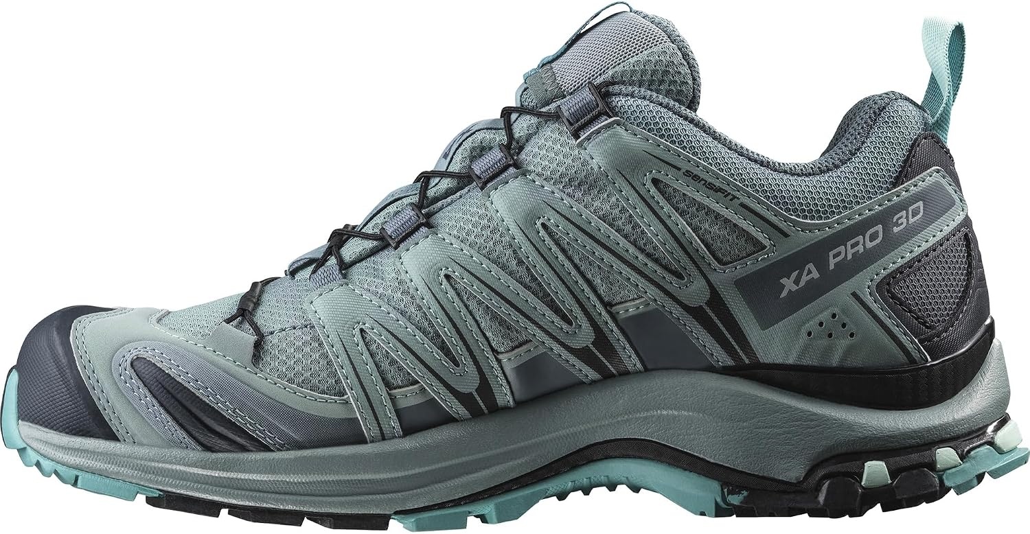 image:imageSalomon Womens XA PRO 3D GoreTex Waterproof Trail Running ShoesLeadStormy WeatherMeadowbrook