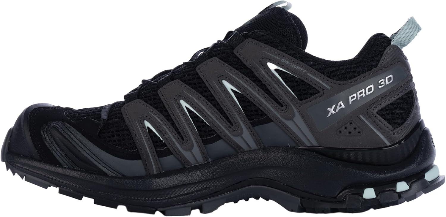 image:imageSalomon Womens XA PRO 3D Trail Running ShoesBlackMagnetFair Aqua