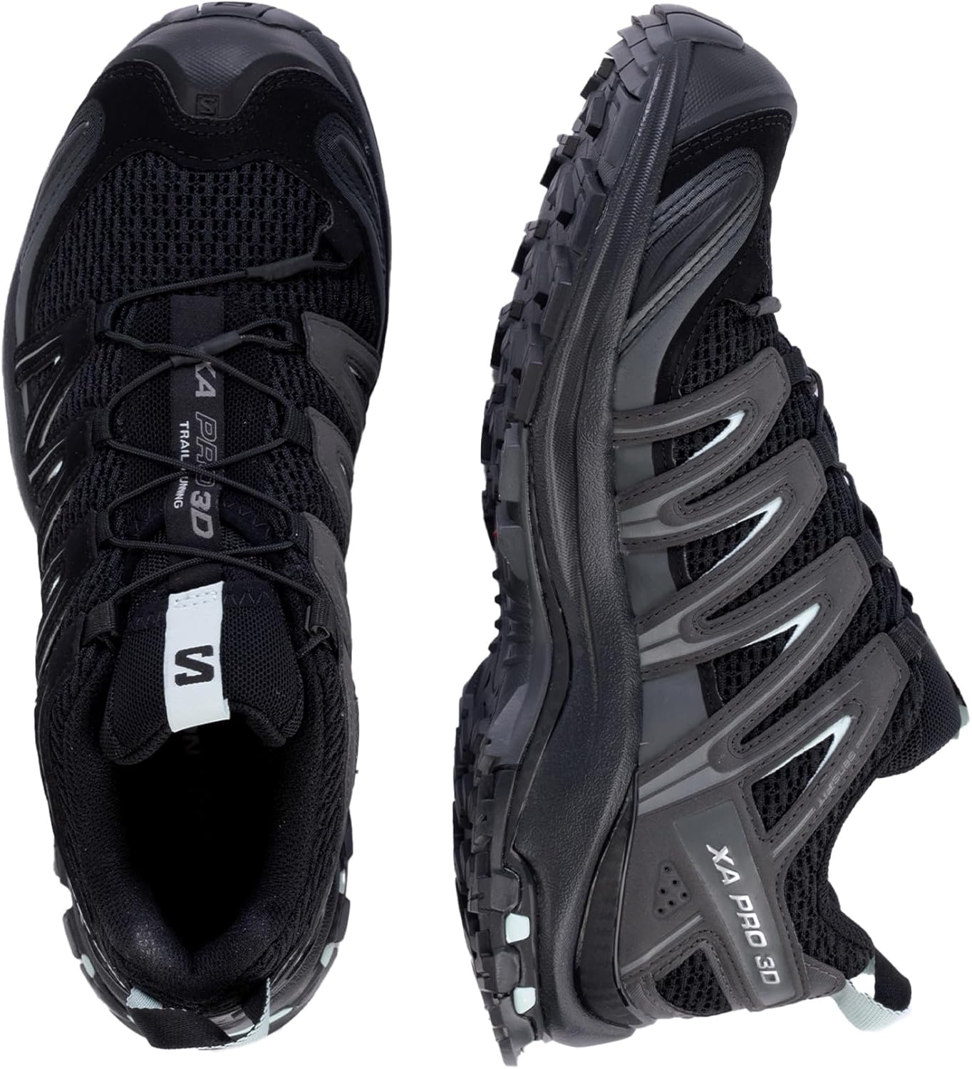 image:imageSalomon Womens XA PRO 3D Trail Running ShoesBlackMagnetFair Aqua