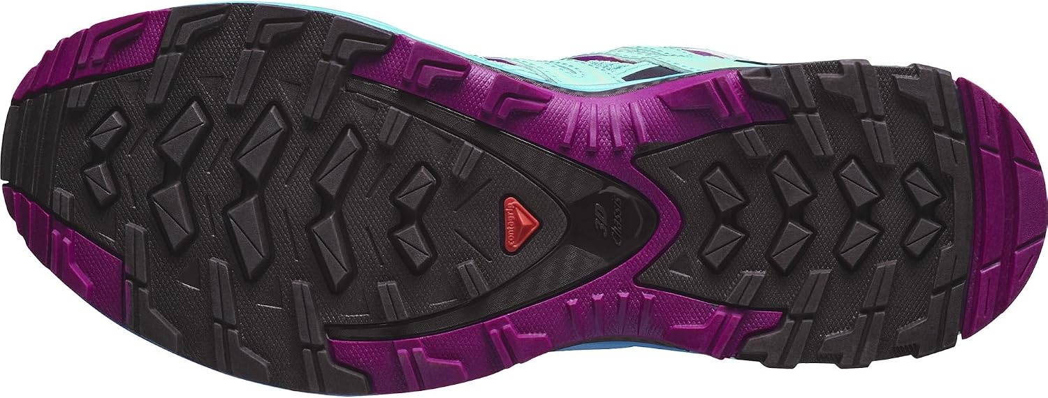 image:imageSalomon Womens XA PRO 3D Trail Running ShoesBlue CuracaoBluebirdDark Purple