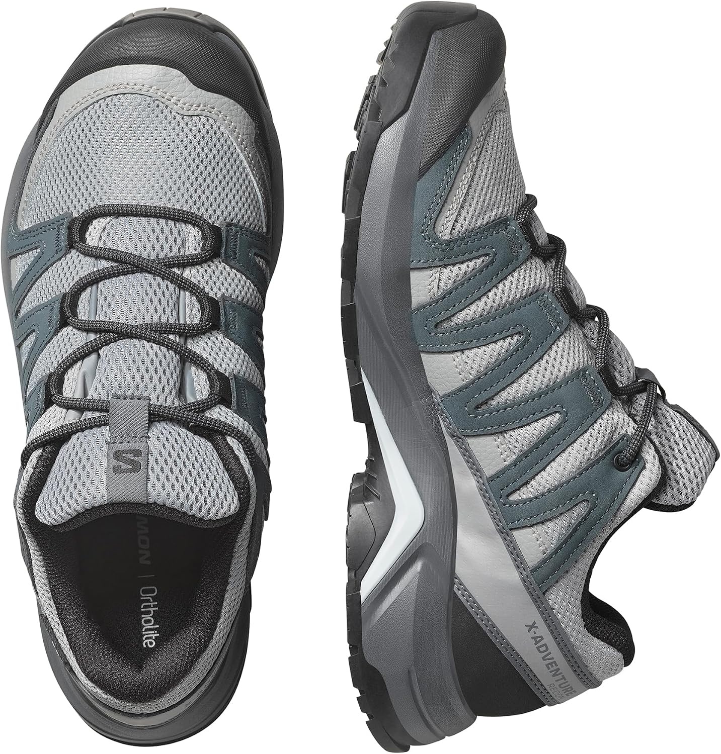 image:imageSalomon Womens XAdventure Recon GoreTex Waterproof Hiking ShoesMonumentTurbulenceBallad Blue