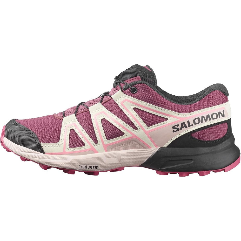 image:imageSalomon Kids Speedcross J Unisex Trail Running ShoeNocturneHushed VioletRouge Red