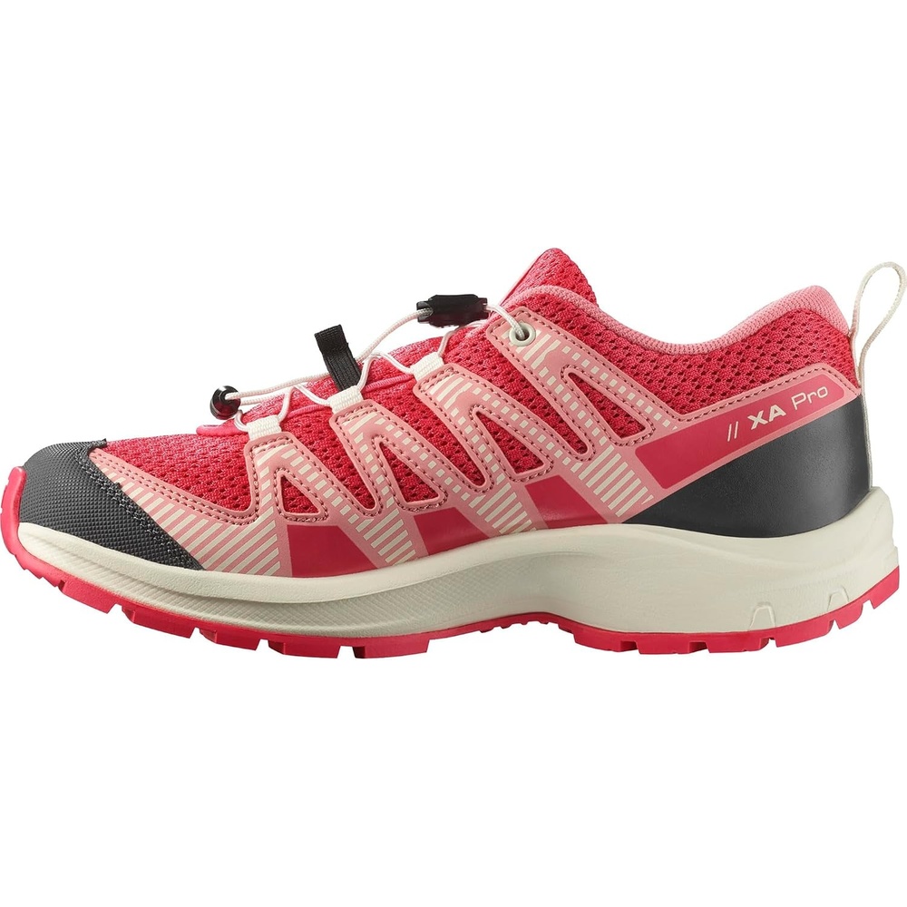 image:imageSalomon Kids Xa Pro V8 Little KidBig KidRouge RedAlmond MilkFlamingo Pink