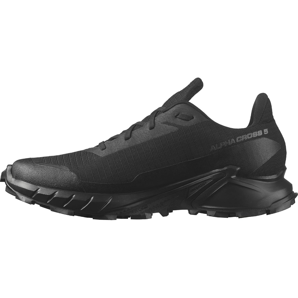 image:imageSalomon Mens Alphacross 5 GoreTEX Trail Running ShoesBlackBlackEbony