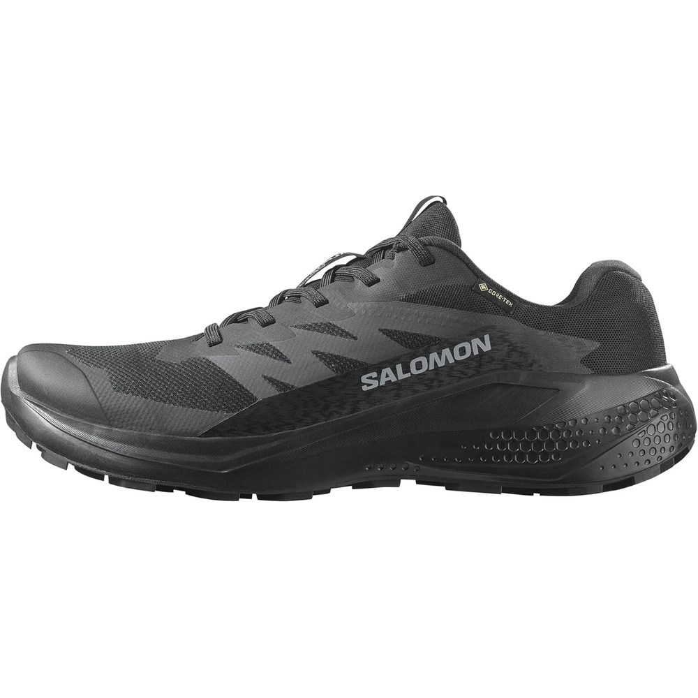 image:imageSalomon Mens Alphaglide GoreTex Waterproof Trail Running ShoesBlackAsphaltBlack