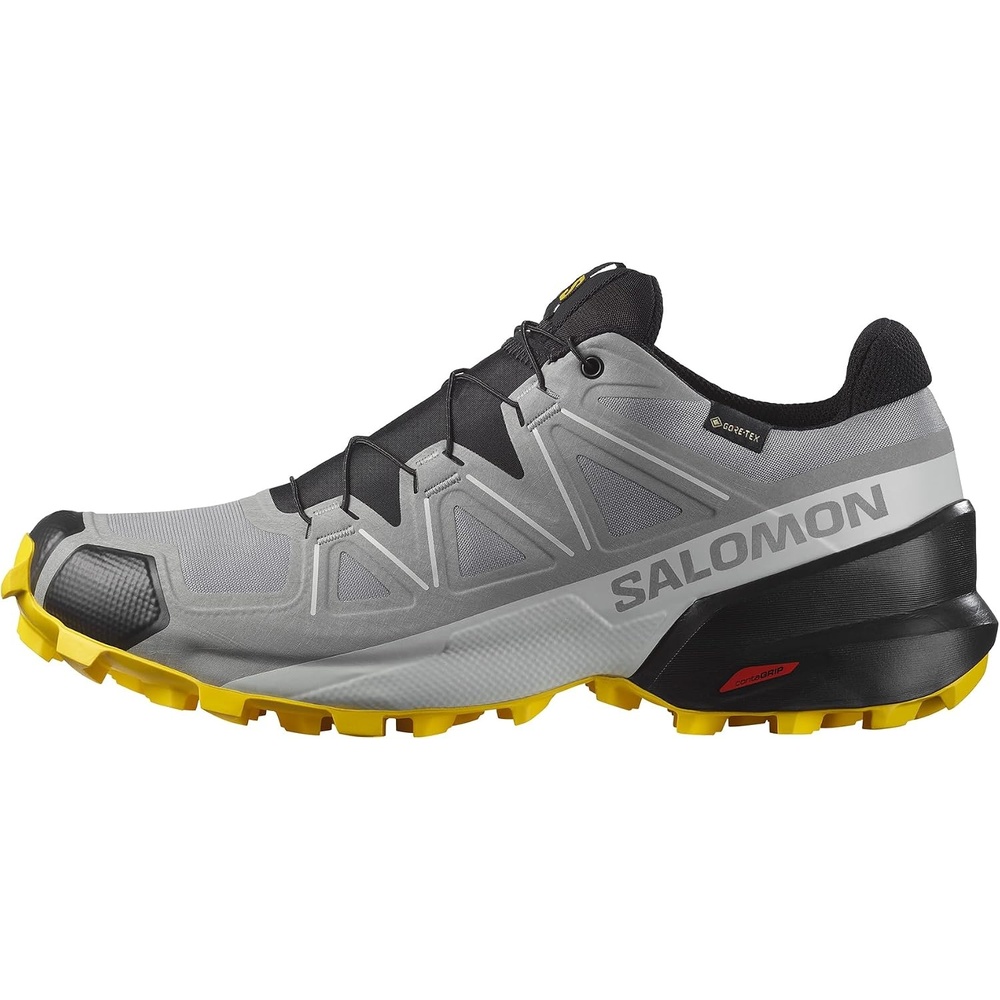 image:imageSalomon Mens Speedcross GTX Waterproof Trail Running ShoesSharkskinBlackLemon