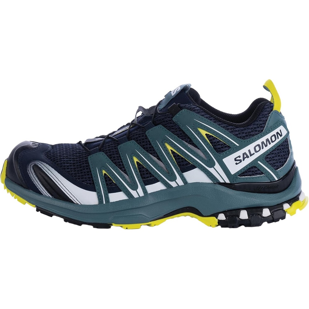 image:imageSalomon Mens XA PRO 3D Trail Running ShoesNavy BlazerHydroEvening Primrose