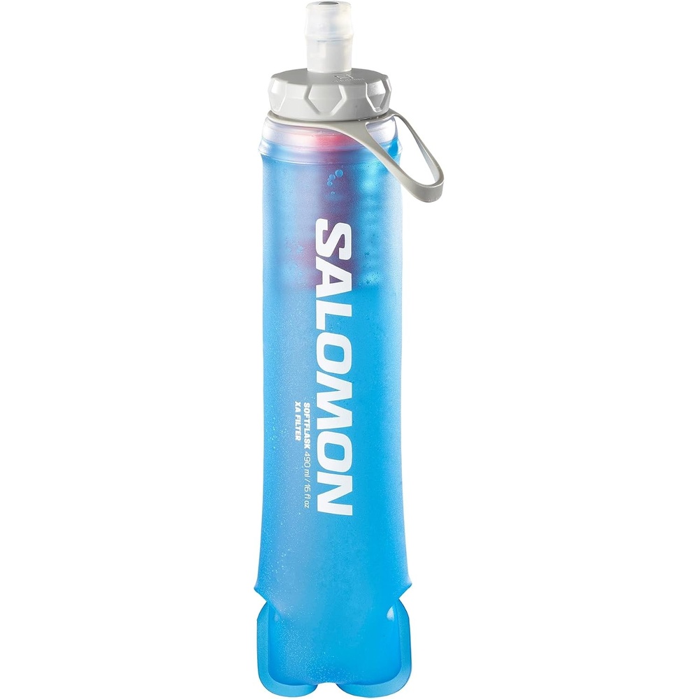 image:imageSalomon SOFT FLASK XA FILTER Running Hydration Accessories 490ml Clear Blue NS