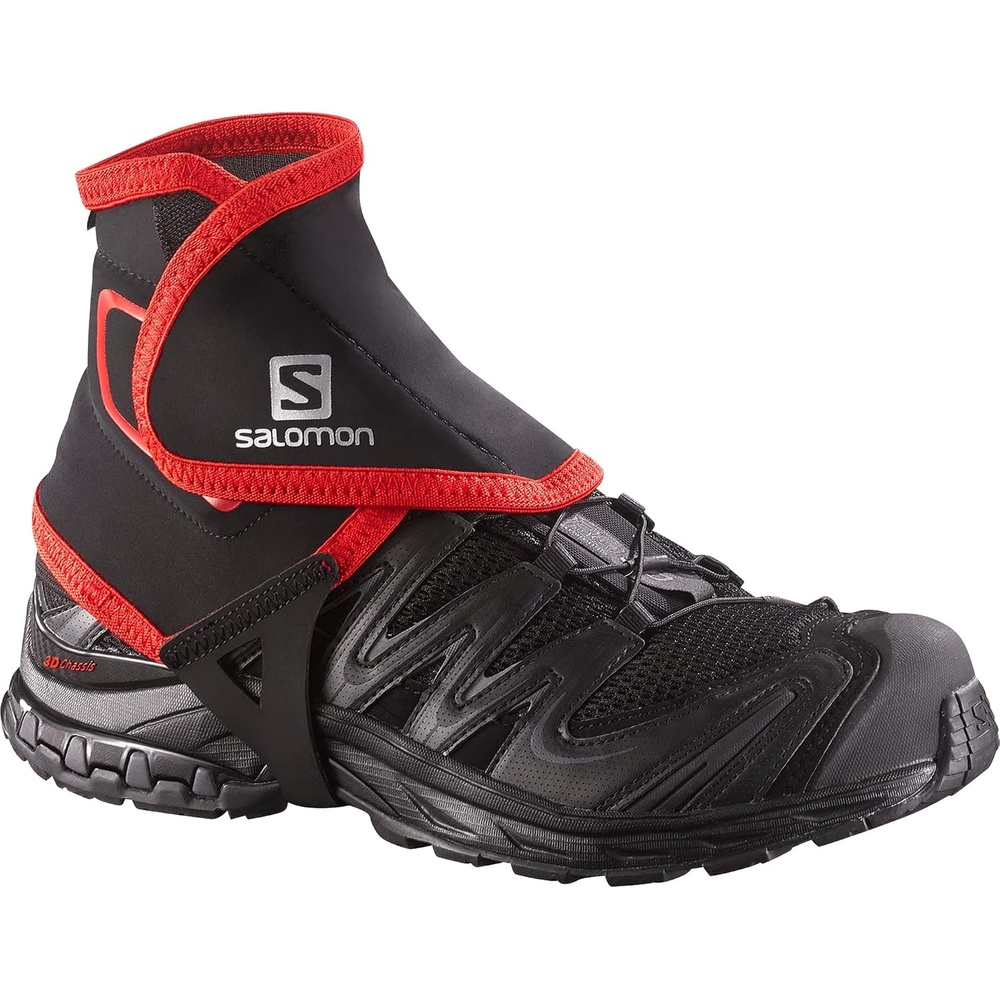 image:imageSalomon Unisex Trail Gaiters High Overshoe Gaiters for Trail Debris ProtectionBlack