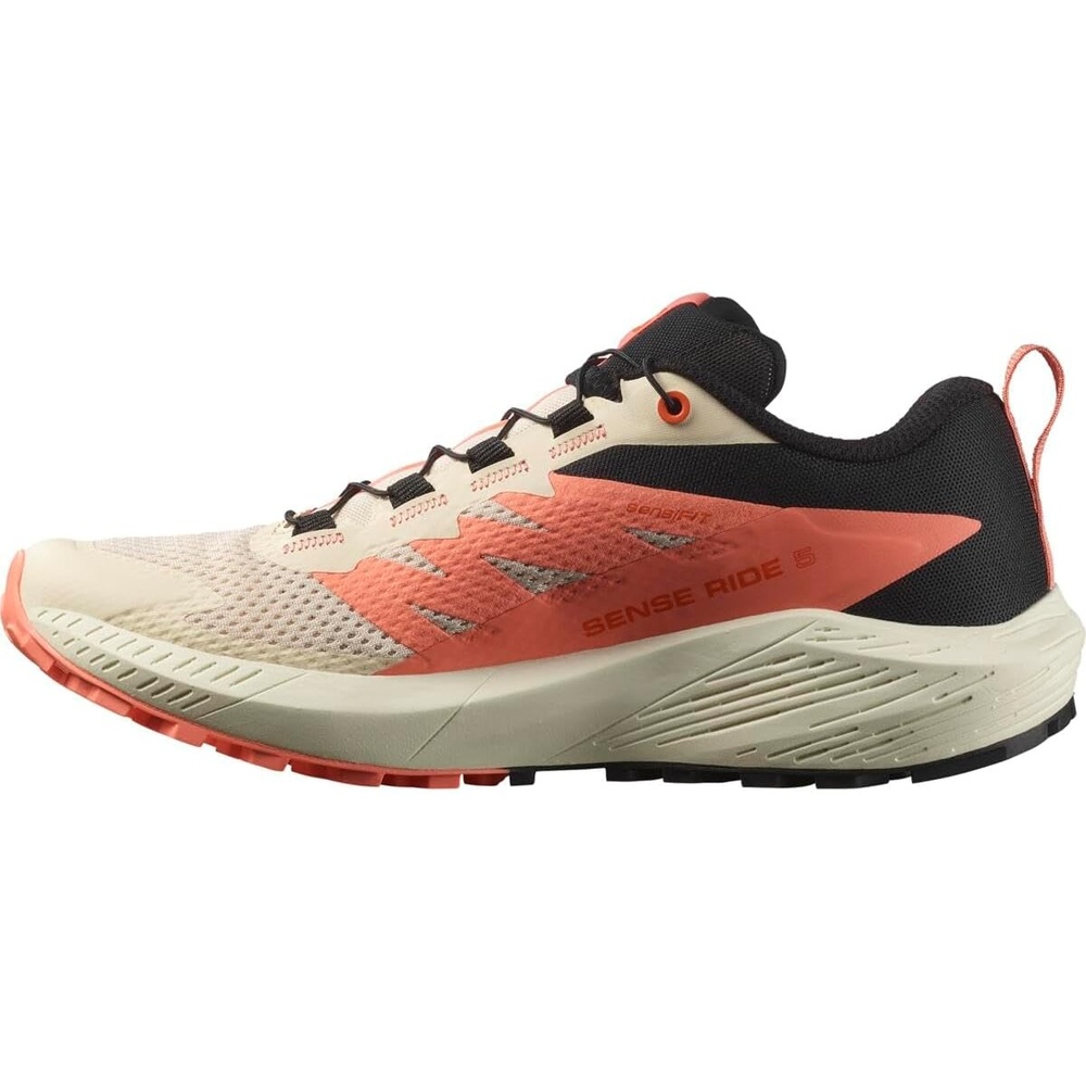 image:imageSalomon Womens Sense Ride 5Tender Peach Fusion Coral Black