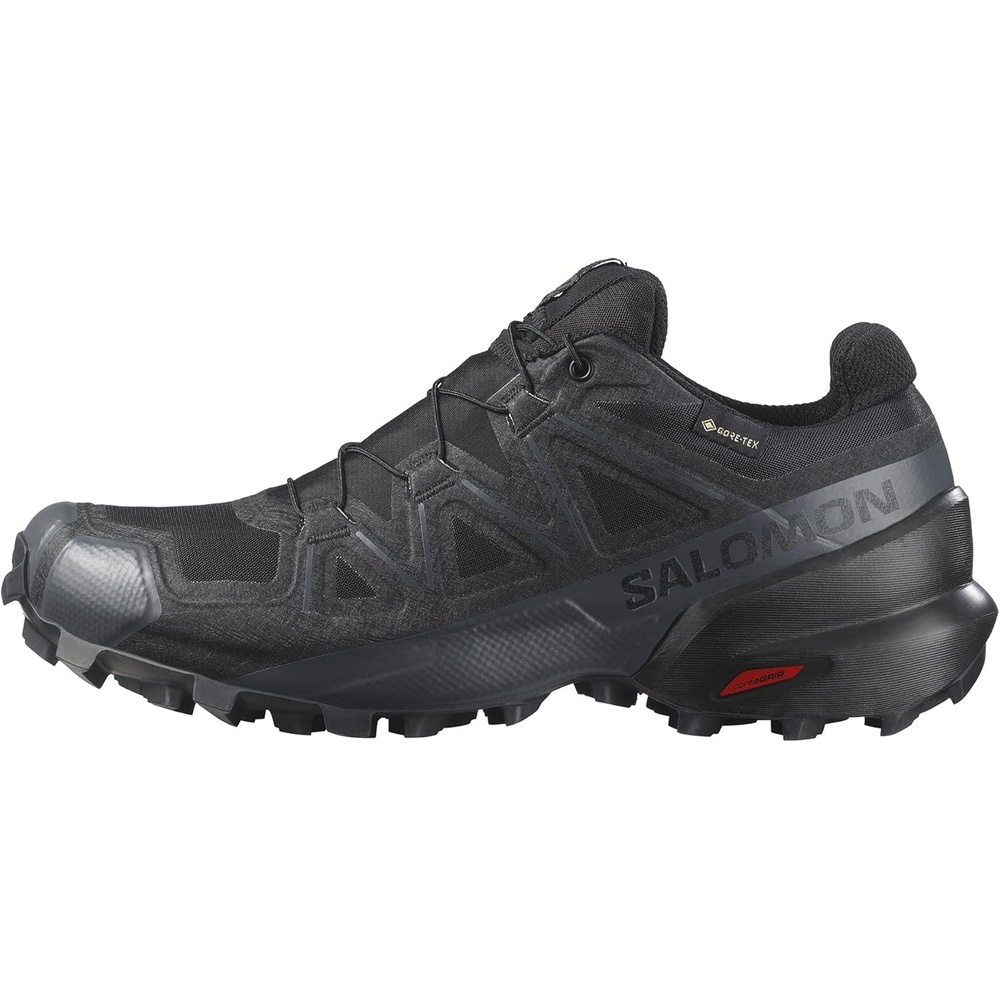 image:imageSalomon Womens Speedcross GTX Waterproof Trail Running ShoesBlackBlackQuiet Shade