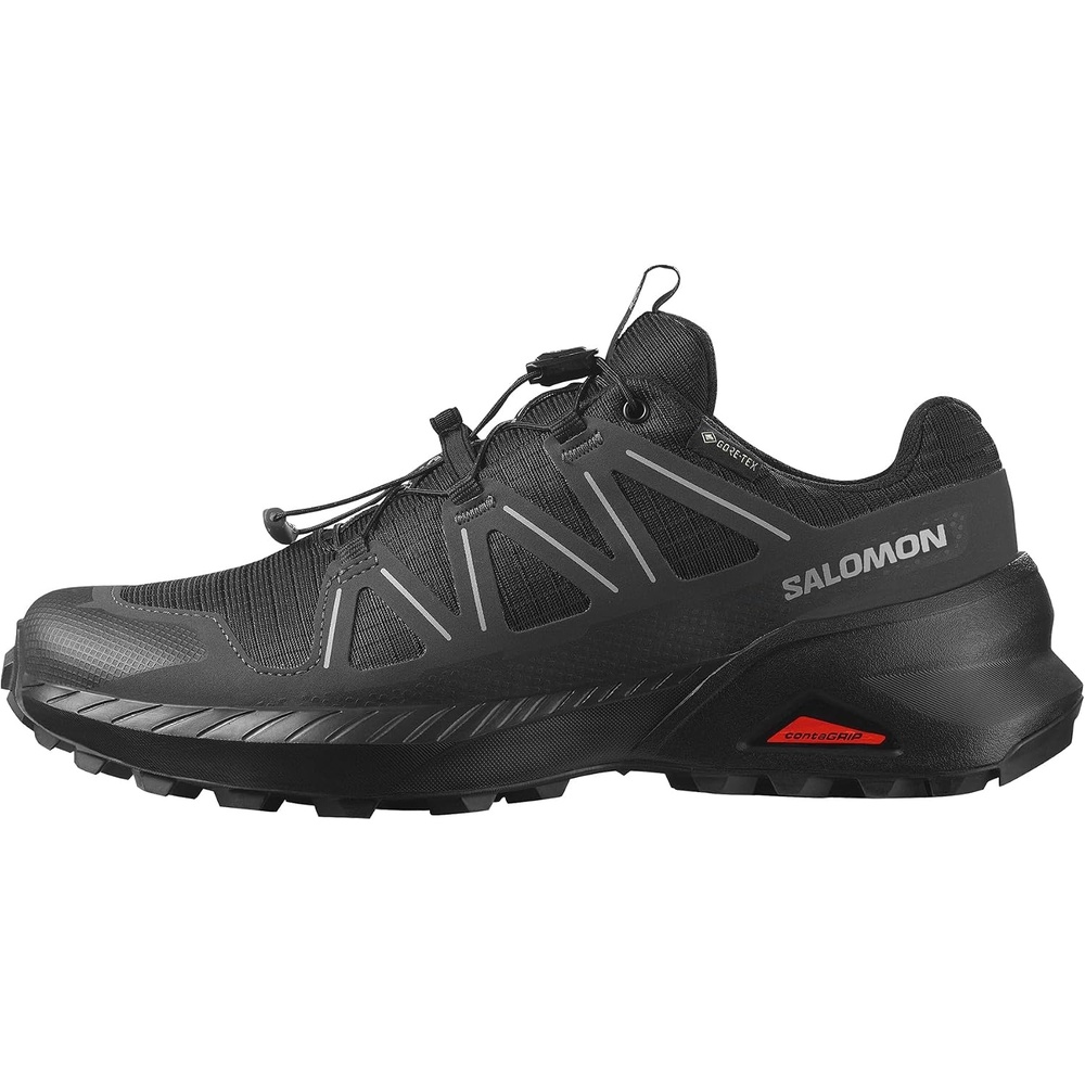 image:imageSalomon Womens Speedcross Peak GoreTex Trail Running Shoe Waterproof AllTerrain Performance for Hiking amp Long Trail SessionsBlackBlackPhantom