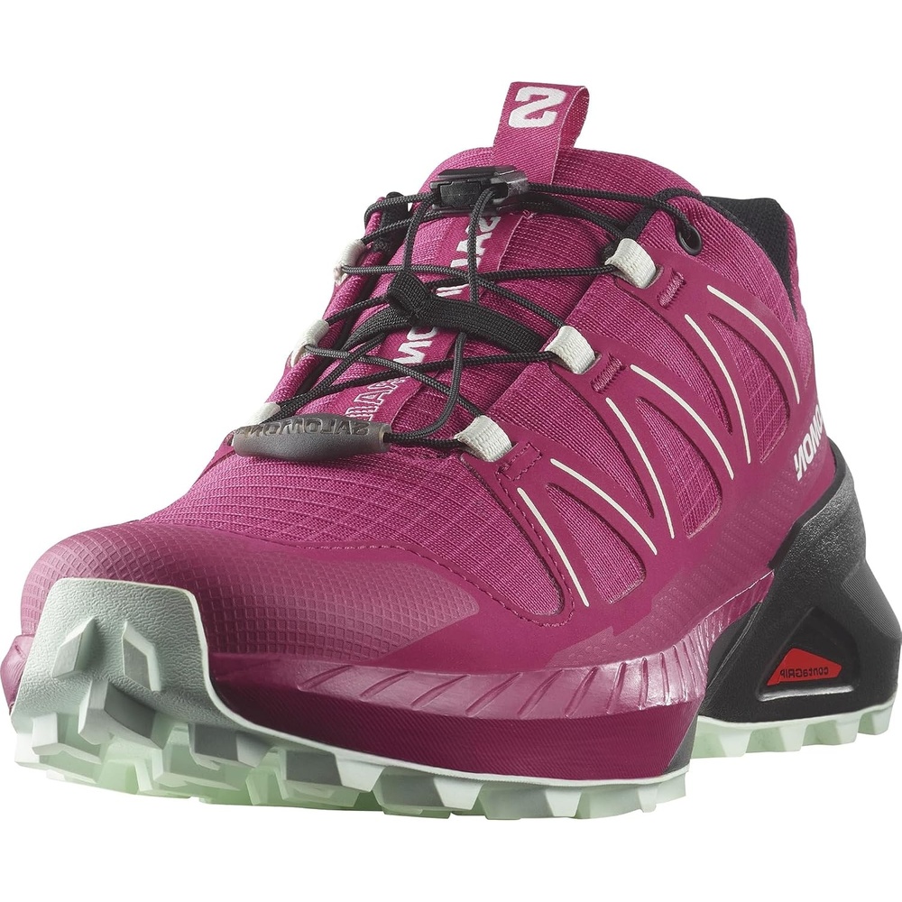 image:imageSalomon Womens Speedcross Peak Trail Running ShoesVivaciousBlackClearly Aqua