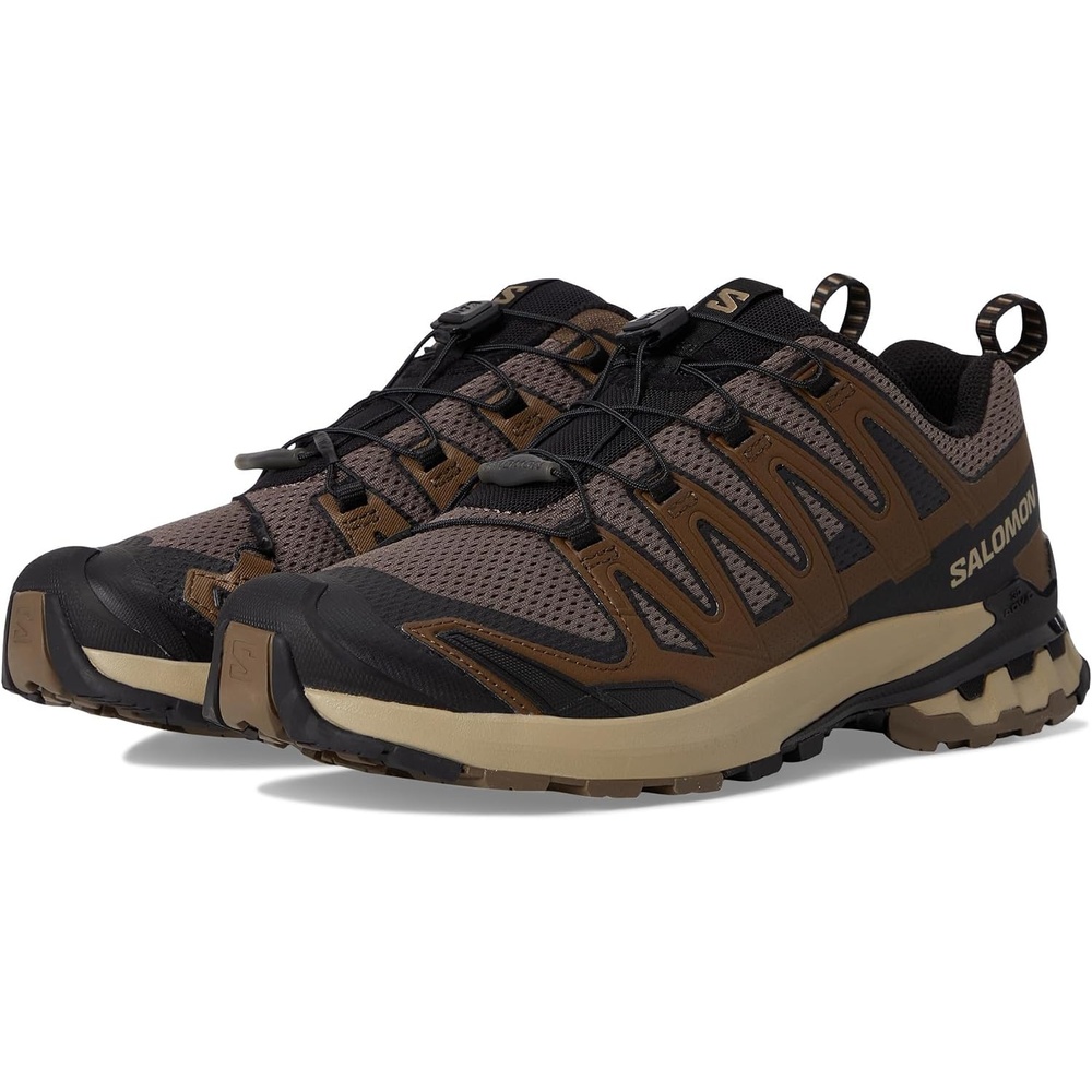 image:imageSalomon Womens XA PRO 3D GoreTex Waterproof Trail Running ShoesFalconDesert TanBlack