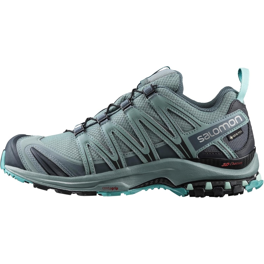 image:imageSalomon Womens XA PRO 3D GoreTex Waterproof Trail Running ShoesLeadStormy WeatherMeadowbrook