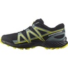 Salomon Kids Speedcross J Unisex Trail Running Shoe(Black/Black/Evening Primrose)