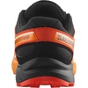 Salomon Kids Speedcross J Unisex Trail Running Shoe(Black/Cherry Tomato/Turmeric)