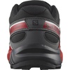 Salomon Kids Speedcross J Unisex Trail Running Shoe(Black/Quiet Shade/High Risk Red)